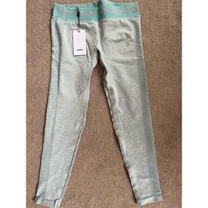 Gymshark brand new workout pants mint green with tags